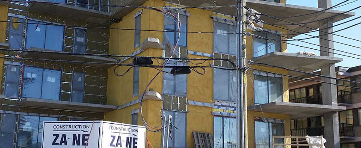 Immeuble condo, Le Kubik.